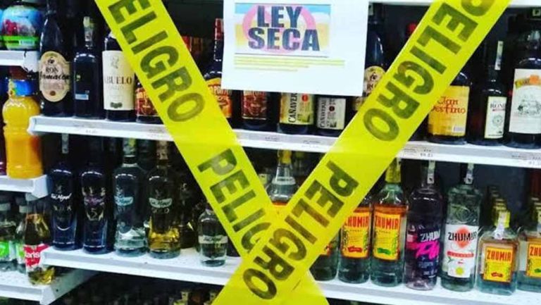 Establecimientos prohíben la venta de alcohol 