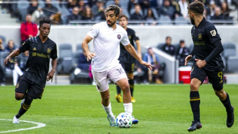 Rodolfo Pizarro en partido de la MLS