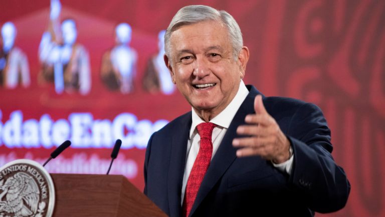 AMLO en conferencia de prensa