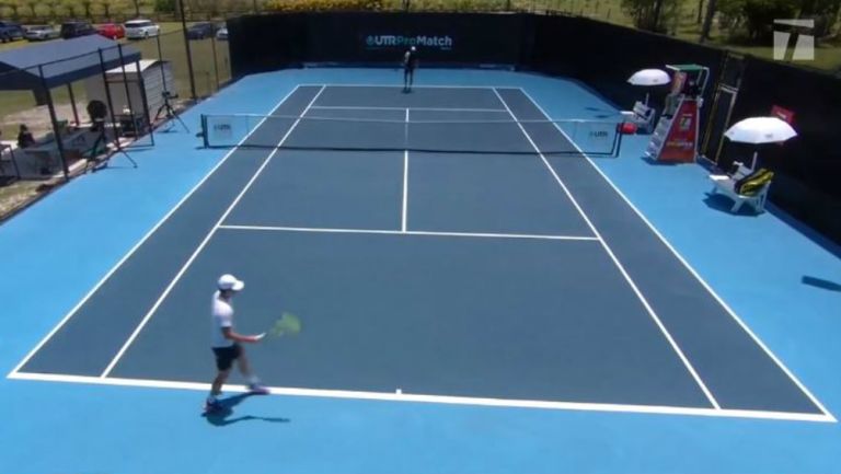 Tenis volvió a gozar de partidos en vivo con minitorneo en Estados Unidos