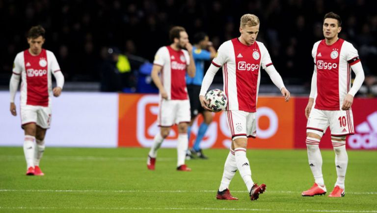 Ajax en partido de la Eredivisie