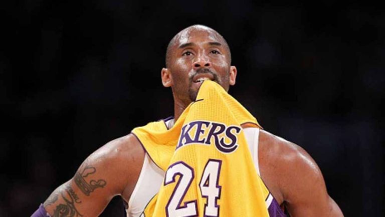 Kobe Bryan, en un juego de los Lakers