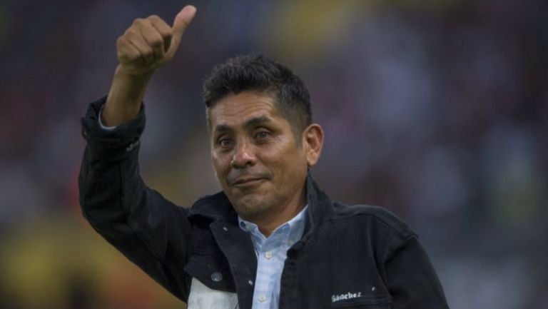 Jorge Campos previo a un homenaje