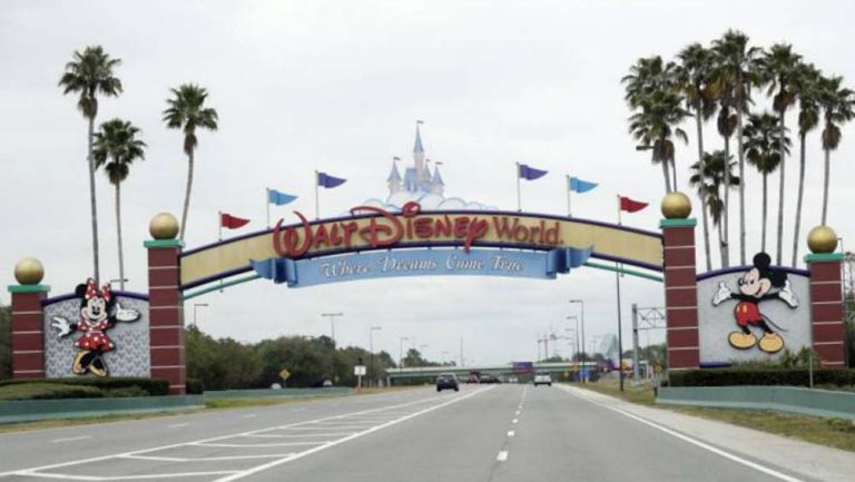 La entrada a Disney World Resort en Orlando