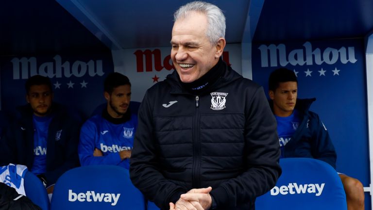 Javier Aguirr previo a un duelo del Leganés