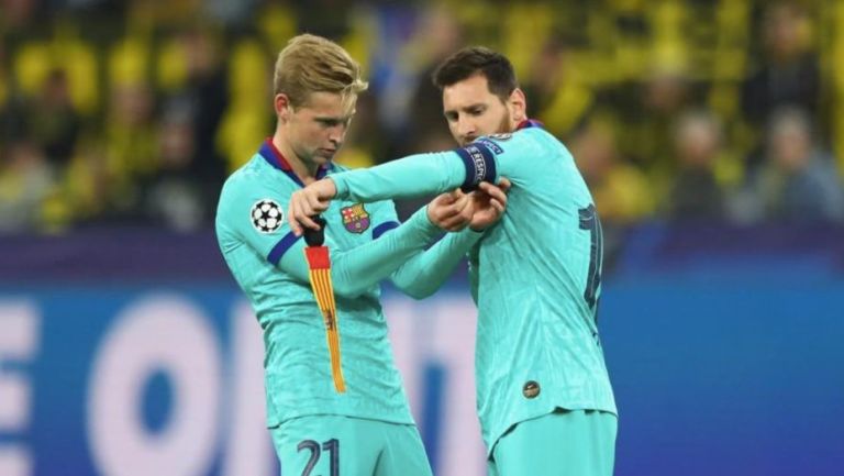 Frenkie De Jong: ' Si Messi te da un consejo lo tienes que escuchar' 