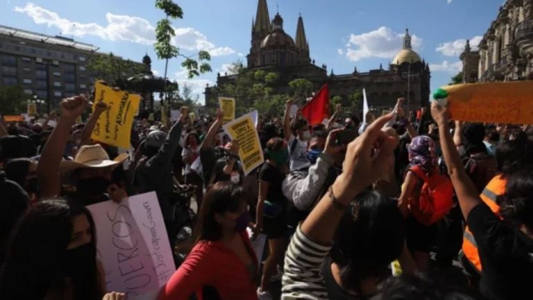 Protestas por muerte de Giovanni López