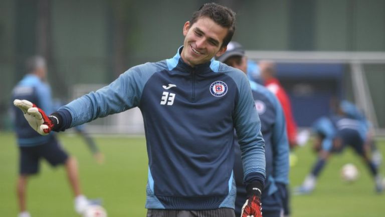 Sebastián Jurado, portero de Cruz Azul