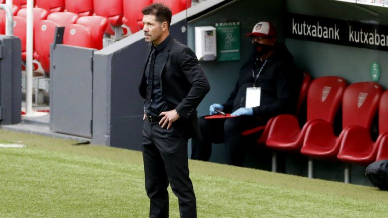 Diego Simeone, entrenador del Atlético de Madrid