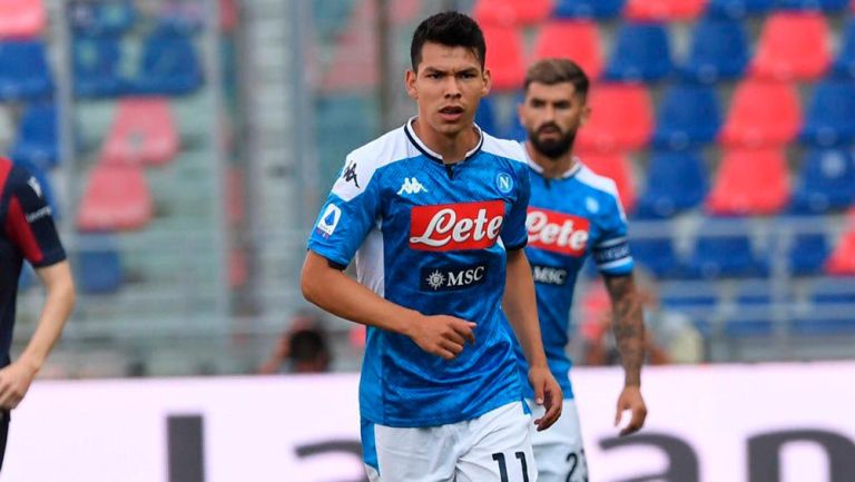 Chucky Lozano: Volvería a ocupar posición de 'falso 9' en Napoli