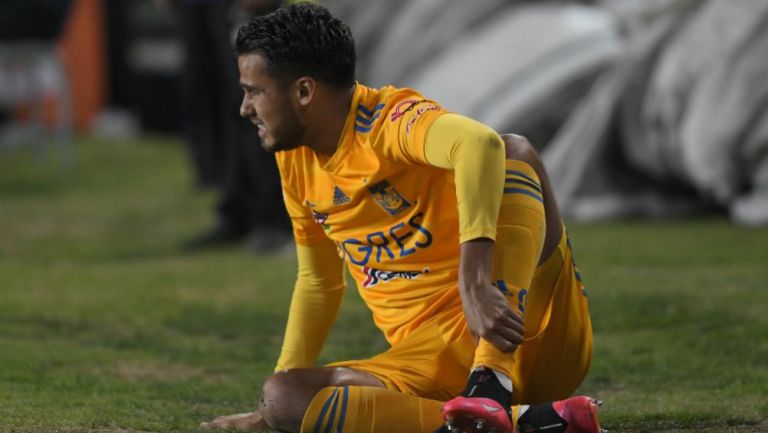 Diego Reyes en lamento con Tigres