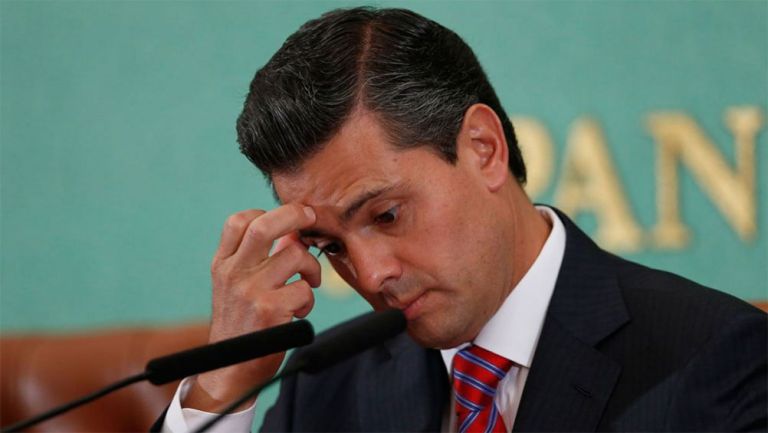 Enrique Peña Nieto durante un evento