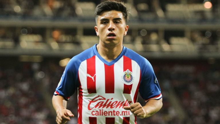 Fernando Beltrán en partido con Chivas