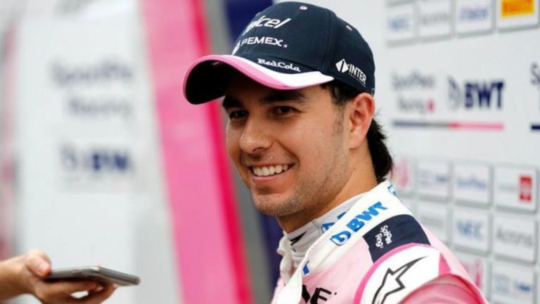 Checo Pérez tras carrera de la F1