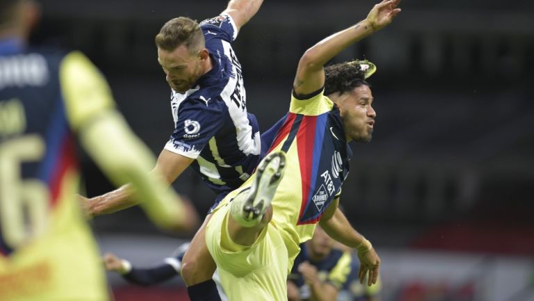 Valdez y Janssen antes de la lesión del paraguayo