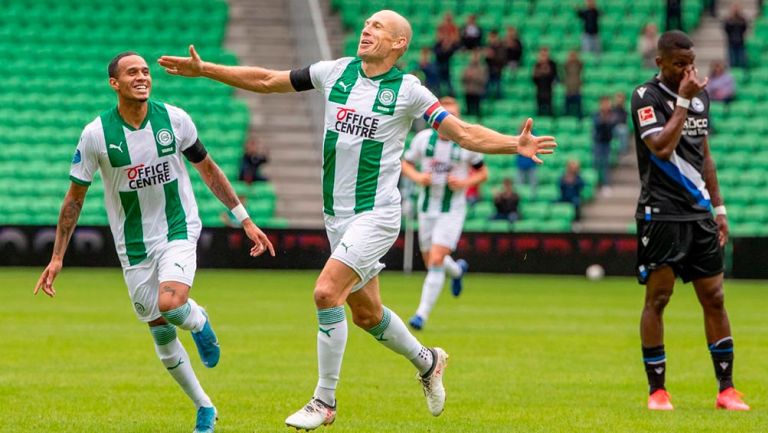 Video: Arjen Robben anotó un gol con el Groningen después de 18 años