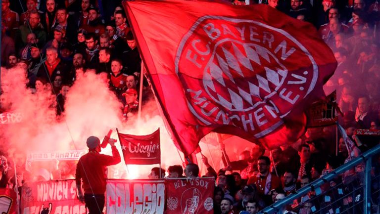 Fans del Bayern en Allianz Arena