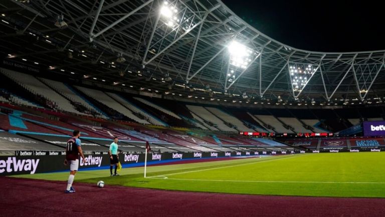 Estadio del West Ham sin afición 