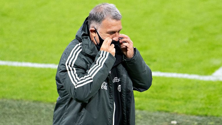 Gerardo Martino en partido vs Holanda