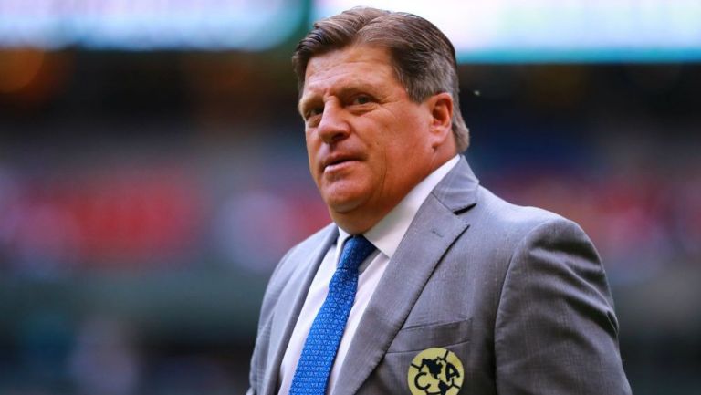 Miguel Herrera, técnico del América