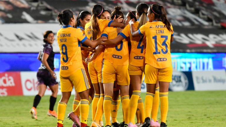 Tigres Femenil previo a un partido