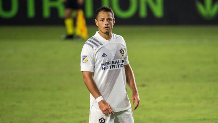 Chichartio jugando con LA Galaxy