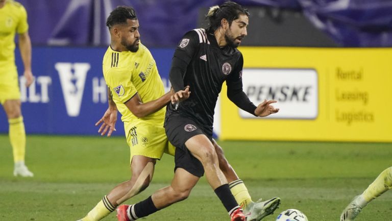 Rodolfo Pizarro jugando con el Inter Miami