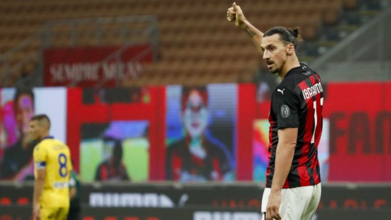 Zlatan Ibrahimovic, jugador del Milan