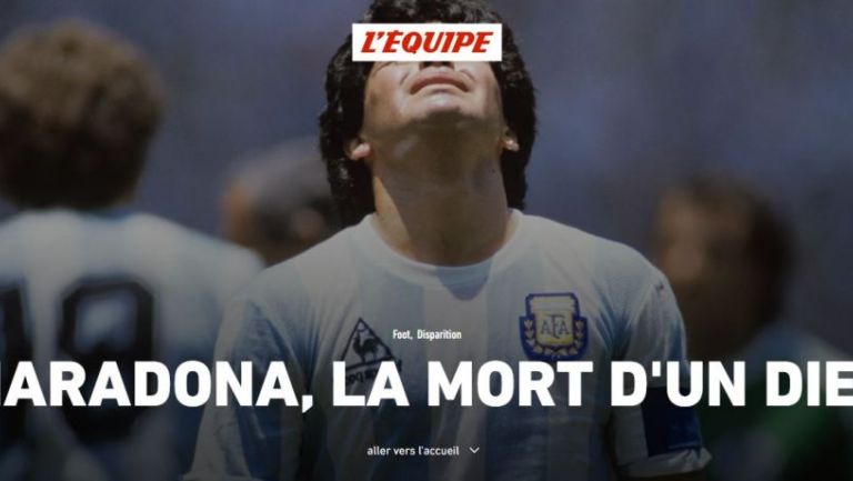 Diego Maradona: Prensa deportiva llora la muerte de un ídolo