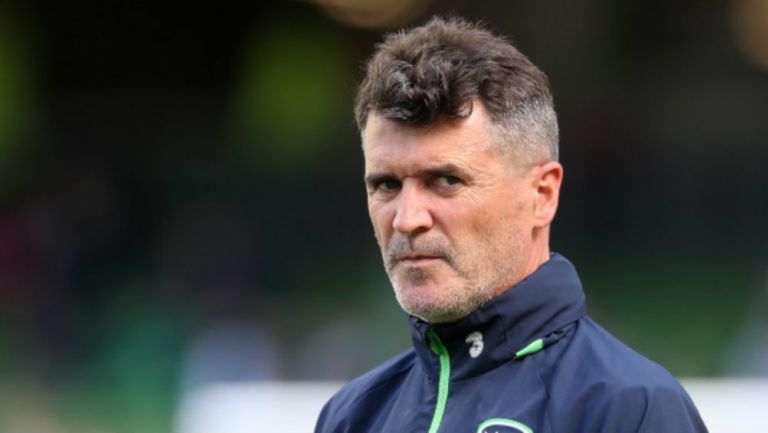 Roy Keane en partido