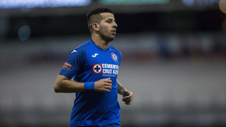 Pablo Ceppelini en partido con Cruz Azul