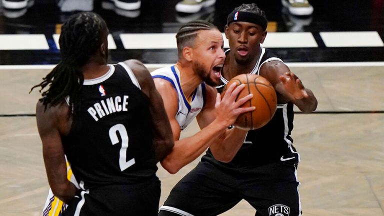 Nets arruinaron regreso de Stephen Curry con Warriors en inicio de NBA