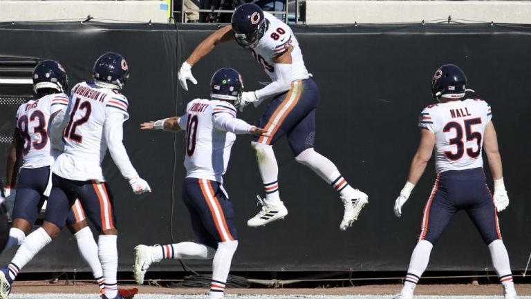 Bears en festejo de TD