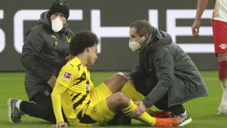 Axel Witsel en lamento con el Borussia Dortmund