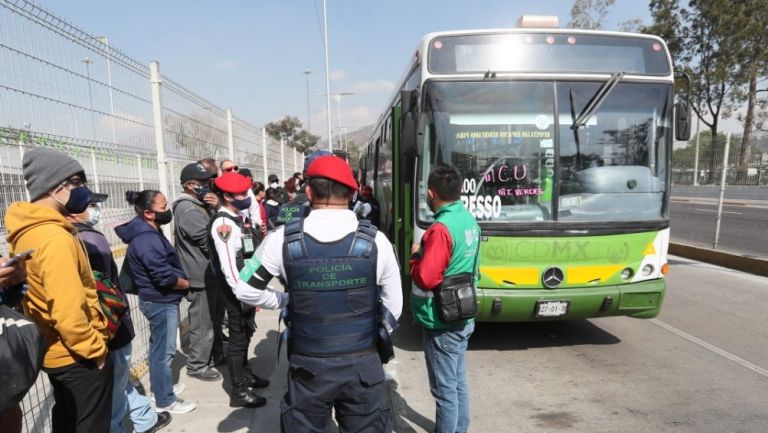 Fila para tomar el RTP