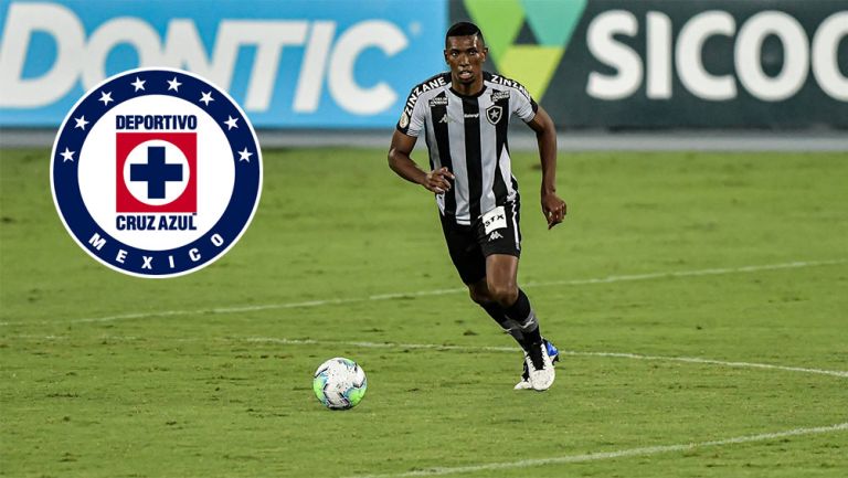 Kanu en partido con Botafogo