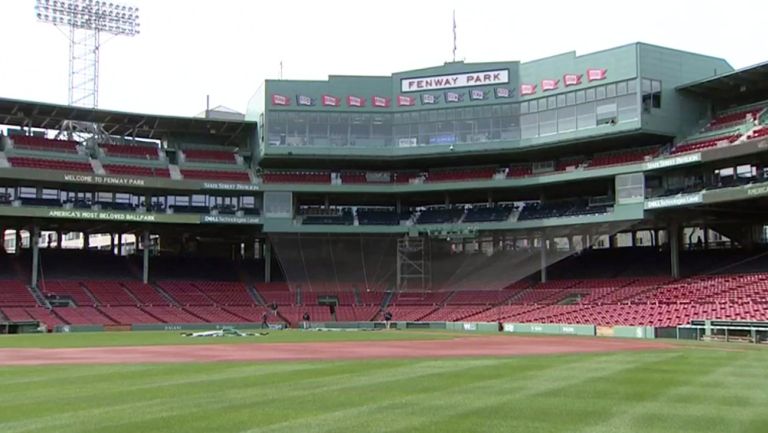 Fenway Park durante un día sin juego