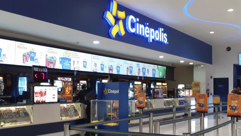 Complejo de Cinépolis previo a pandemia de Covid-19