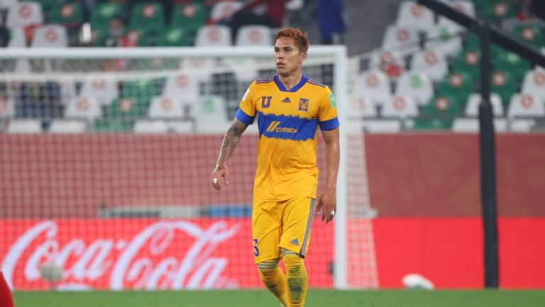 Carlos Salcedo en la Final del Mundial de Clubes