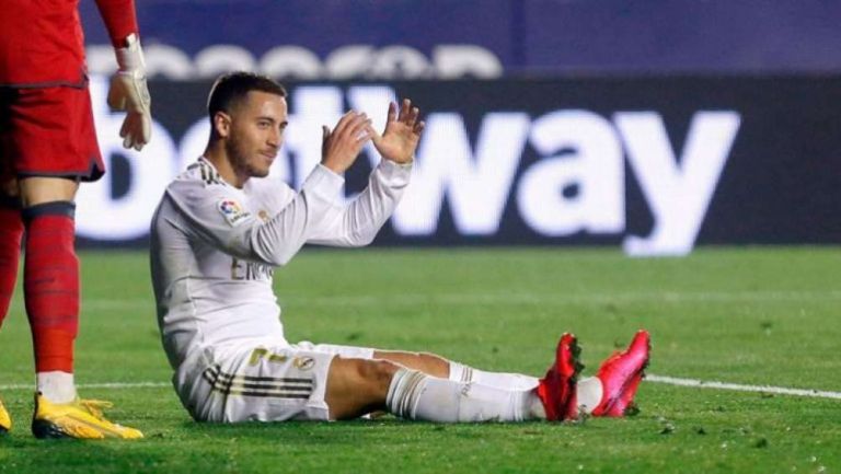 Eden Hazard en reclamo con Real Madrid