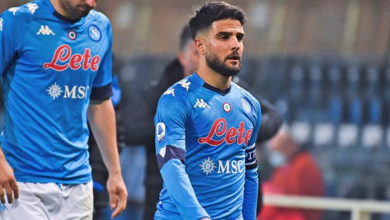 Lorenzo Insigne en lamento ante Granada