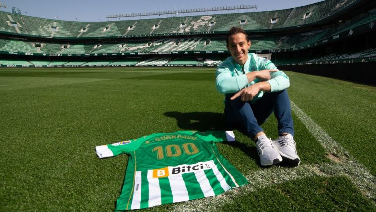 Andrés Guardado superó los cien partido con el Betis