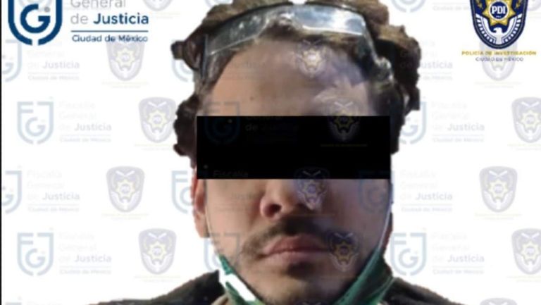 Ricardo "N" fue detenido en CDMX