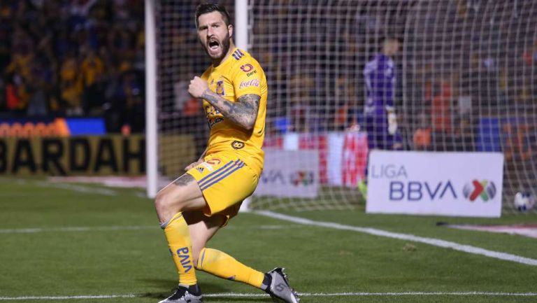 Gignac en partido con Tigres