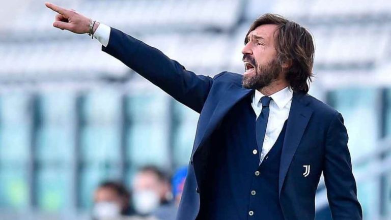 Andrea Pirlo, técnico de la Juventus