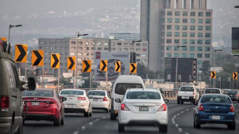 Vehículos en la capital del país