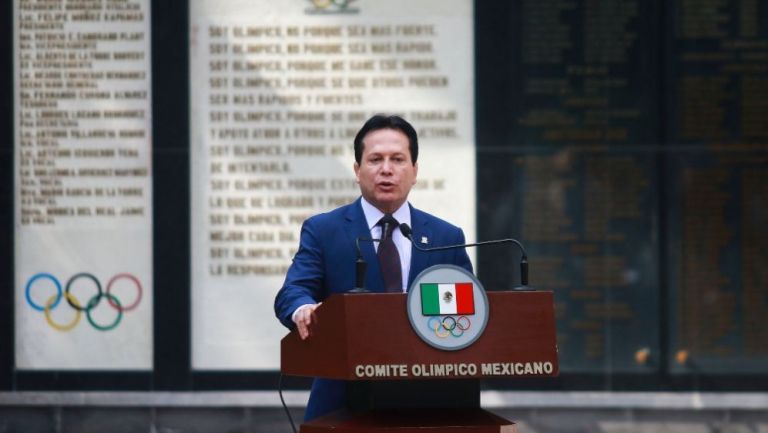 Daniel Aceves en conferencia de prensa