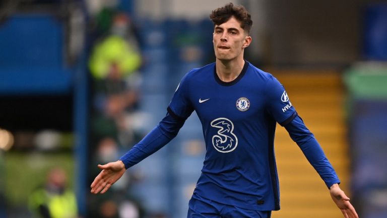 Kai Havertz, mediocampista del Chelsea