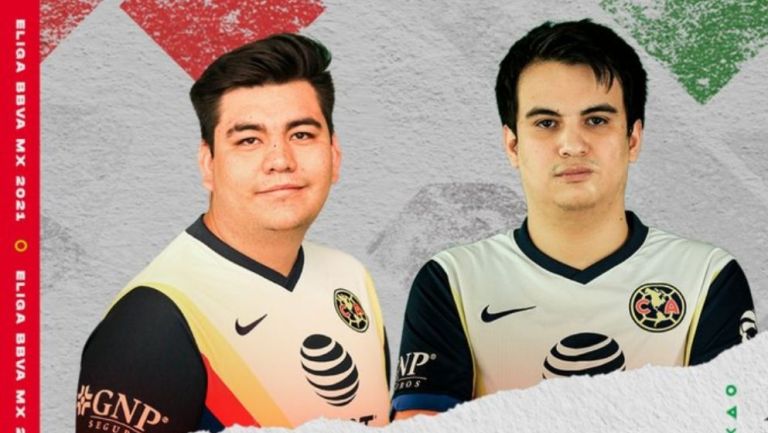 Kalel y Six, los jugadores del América en la eLiga