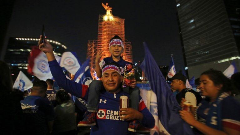 Cruz Azul: Cerca de 80 mil aficionados celebraron título en el Ángel, reportó Sheinbaum